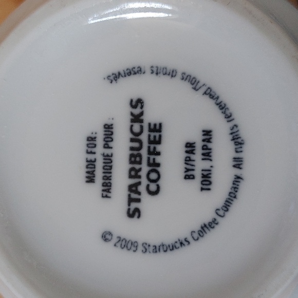 STARBUCKS Renew Coffee Mug Cup 14 oz Toki Japan White 3-Finger Handle - Picture 2 of 3